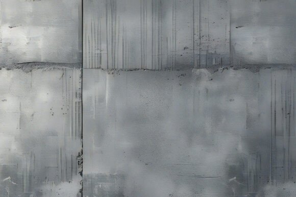 A Grey Wall with a Few Square Pieces