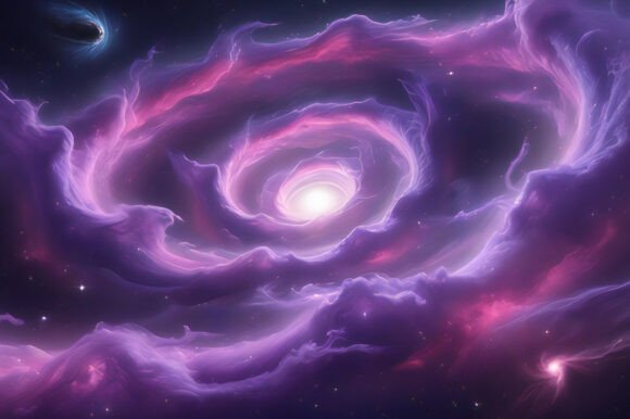 A Purple and Pink Clouds