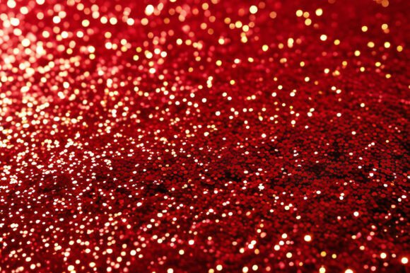 Red Glitter Sparkle Texture Background